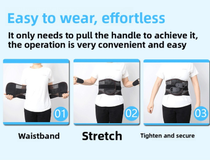 Lumbar support belt