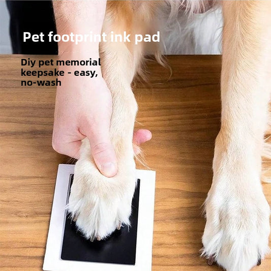 DIY Pet Paw Print Ink Pad Kit